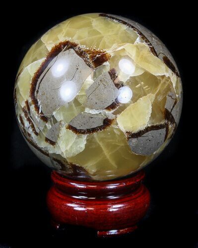 Polished Septarian Sphere #36059